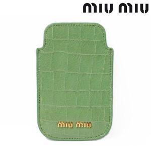 miu miu（ミュウミュウ） iPhone 15 Pro 専用ケース 5ZH181 2FPP