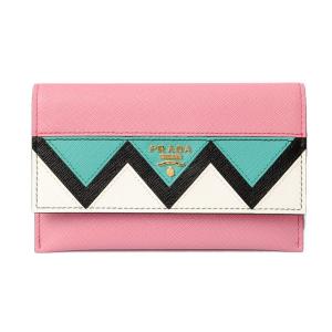 プラダ カードケース/折財布 PRADA 1MC004 SAFFIANO GRECHE/型押しレザー...