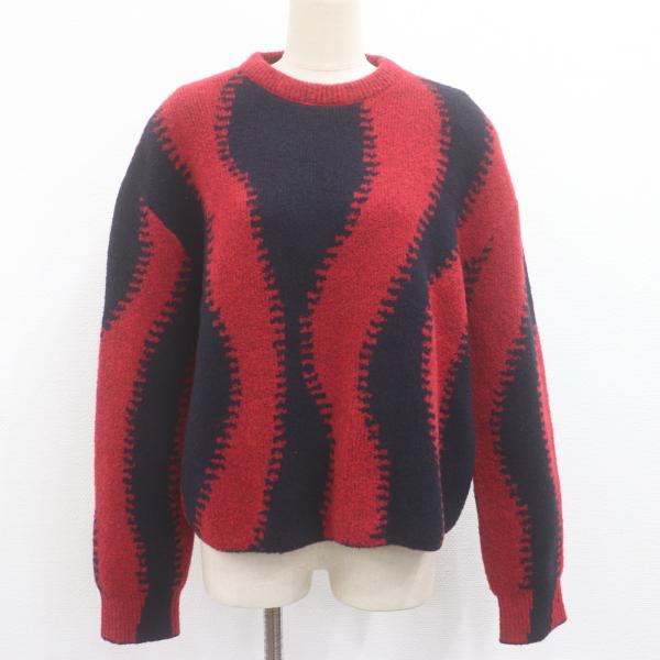 IT3DF0K47JS2 即決 本物 LOEWE ロエベ ニット セーター 長袖 Wave Jump...