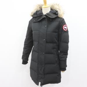 ITNRHDNGHMGK 即決 本物 国内正規品 CANADA GOOSE カナダグース ダウン ジャケット 3802LA ブラック ファー サザビーリーグ レディース XS