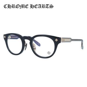 クロムハーツ メガネフレーム CHROME HEARTS メンズ レディース DINGALONGLINGLONG BK-18KGP 49 度付き 度あり 伊達 めがね 眼鏡 プレゼント ギフト｜brand-sunglasshouse