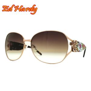 エドハーディー サングラス ブランド Ed Hardy KING（ROSE GOLD） 64 UVカット プレゼント ギフト｜brand-sunglasshouse