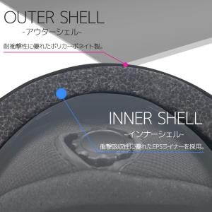 スノー ヘルメット スノボ スキー バイザー付...の詳細画像5