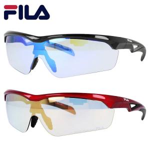 フィラ サングラス ミラーレンズ アジアンフィット FILA FLS 4005 全2カラー 142 UVカット プレゼント ギフト ゴルフ ランニング テニス 野球