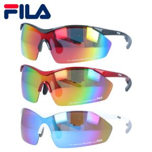 フィラ 偏光 サングラス ハイパフォーマンスモデル ミラーレンズ アジアンフィット FILA SF4108J 全3カラー 169 UVカット プレゼント ギフト