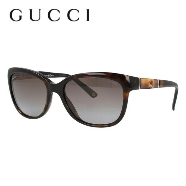 グッチ サングラス レギュラーフィット GUCCI GG3672S WR9/LA 55 バンブー 度...