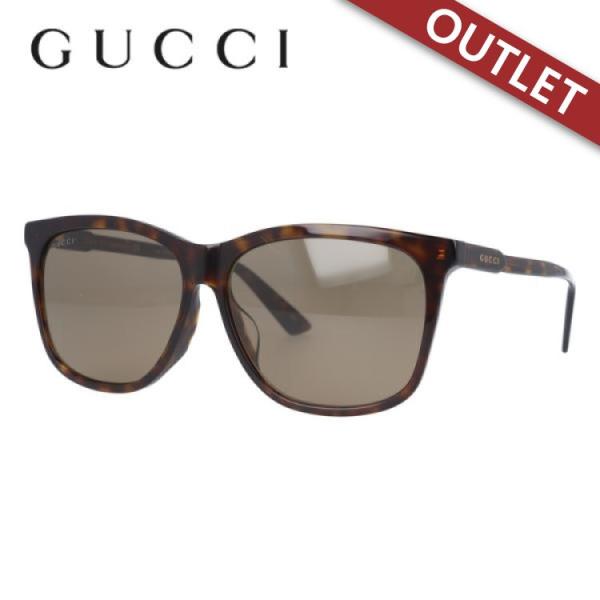 訳あり アウトレット グッチ サングラス アジアンフィット GUCCI GG0495SA 002 6...