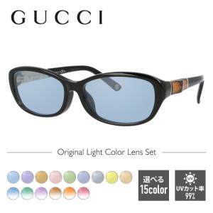 グッチ サングラス オリジナルライトカラーレンズ アジアンフィット GUCCI GG8002F 4UA 53 バンブー プレゼント ギフト｜brand-sunglasshouse