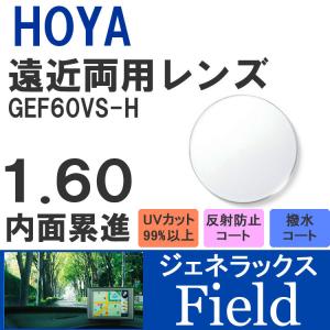 HOYA ホヤ 度付き 遠近両用 サングラス 眼鏡 メガネ レンズ交換 交換費無料 カラーレンズ対応 他店購入フレーム対応可 透明 1.60 UVカット 薄型 左右 2枚1組