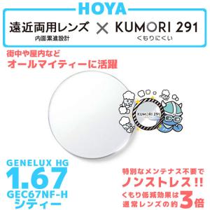 HOYA ホヤ 度付き 遠近両用 くもり止め レンズ 眼鏡 メガネ マスク