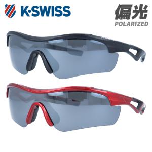 K-SWISS（ケースイス） サングラス 偏光サングラス ミラーレンズ