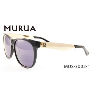 ムルーア サングラス MURUA MUS3002-1/MUS3002-2/MUS3002-3 度付き対応 UVカット プレゼント ギフト｜brand-sunglasshouse