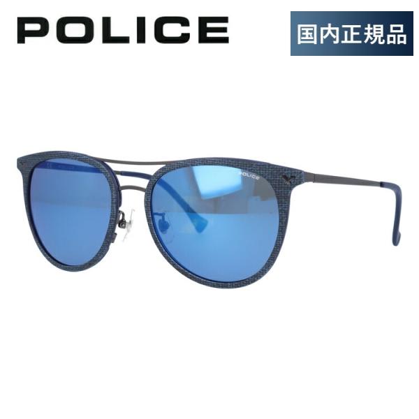 ポリス サングラス 国内正規品 メンズ ミラーレンズ POLICE SPL153I AG2X 54 ...