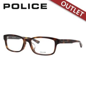 訳あり アウトレット ポリス メガネフレーム アジアンフィット POLICE VPL486J 02BP 53｜brand-sunglasshouse