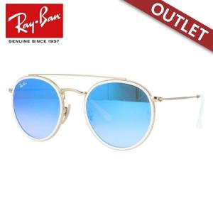 訳あり アウトレット レイバン サングラス RB3647N 001/40 51 ROUND ラウンド ラウンド ミラー ダブルブリッジ RayBan UVカット プレゼント ギフト 海外正規品｜brand-sunglasshouse