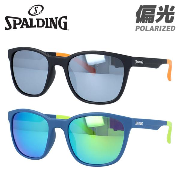 スポルディング 偏光サングラス ミラーレンズ アジアンフィット SPALDING SPLD4001 ...