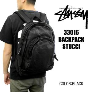 訳あり ステューシー リュック メンズ 男性 バックパック 希少 パロディー ブラック 33016 STUCCI STUSSY プレゼント ギフト ラッピング無料｜brand-sunglasshouse