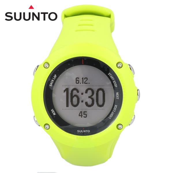 訳あり メーカー保証書無し スント 腕時計 SUUNTO AMBIT3 RUN Lime