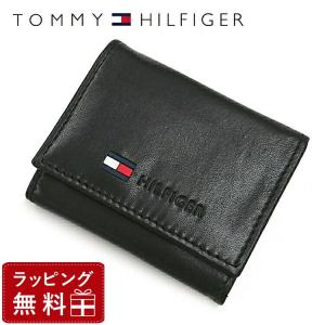 トミーヒルフィガー TOMMY HILFIGER 財布 メンズ コインケース 財布 メンズ 本革 小銭入れ ブラック 黒 0096-5476 01 31TL25X017-001 プレゼント ギフト｜brand-sunglasshouse