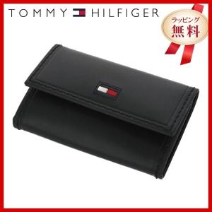 訳あり アウトレット トミーヒルフィガー TOMMY HILFIGER キーケース メンズ 男性 ブラック 黒 本革 31TL17X012-001 0094-5243 01｜brand-sunglasshouse