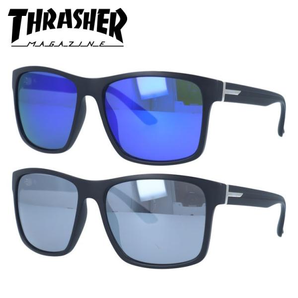 スラッシャー サングラス ミラー カラーレンズ THRASHER GAIL 1023 ウェリントン ...