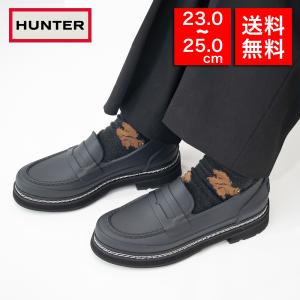 【42%OFF】HUNTER ハンター レディース ローファー 防水 REF STITCH PENNY LOAFER WFF1089RMA ヒールグリップ付き｜brand-tankentai