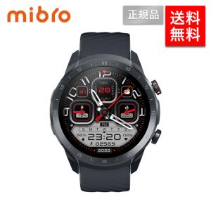ミブロ mibro スマートウォッチ Ａ2 GPS 通話機能 睡眠モニタリング 健康 スポーツ 血中酸素濃度 心拍数 スポーツモード 10日間バッテリー シンプル 初めて