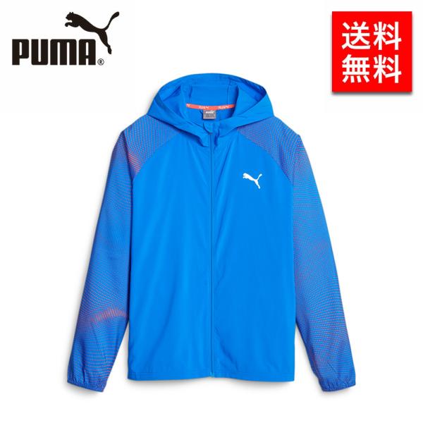 PUMA プーマ メンズ コート・ジャケット RUN FAVORITE AOP ウーブンジャケット