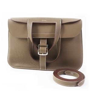 HERMES（エルメス） アルザン25 ブラック黒 トリヨン ゴールド金具 B