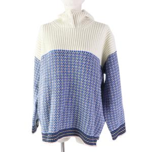 極美品☆LEONARD FASHION レオナール ファッション シルク100％ ロゴ金