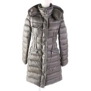 美品★MONCLER モンクレール HERMINE エルミンヌ ロゴワッペン・フード付 ZIP UP...