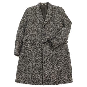 美品▽EMPORIO ARMANI エンポリオアルマーニ カシミヤ100% チェスター 