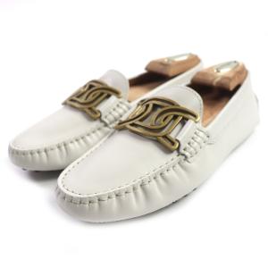 新品 TOD'S ドライビングシューズ フリンジローファー ゴールド 38 TOD'S（トッズ） TODS フリンジローファー シューズ フラットシューズ