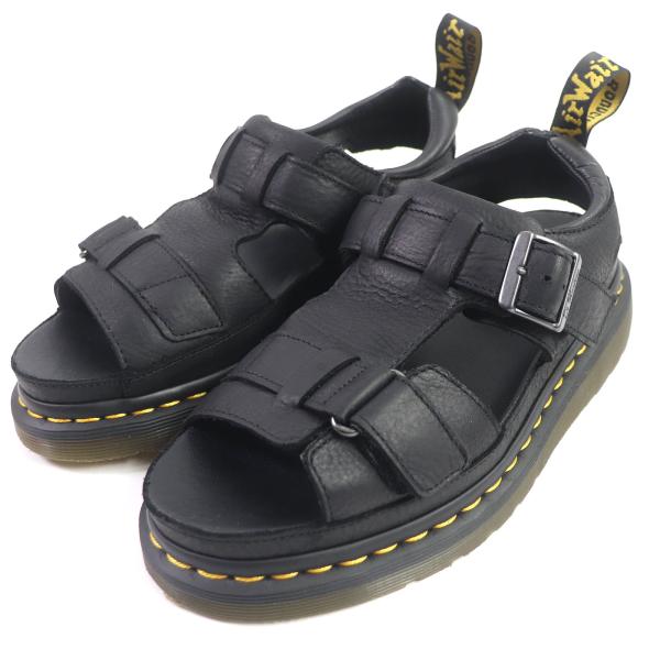 極美品□Dr.Martens ドクターマーチン HAYDEN レザー ストラップサンダル カバーサン...