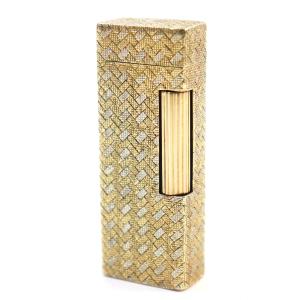 dunhill 美品○dunhill ダンヒル スクエア アウタージャケット 18K  