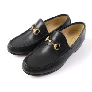 グッチ GUCCI ローファー ホースビット シューズ レザー 100・0255 黒 