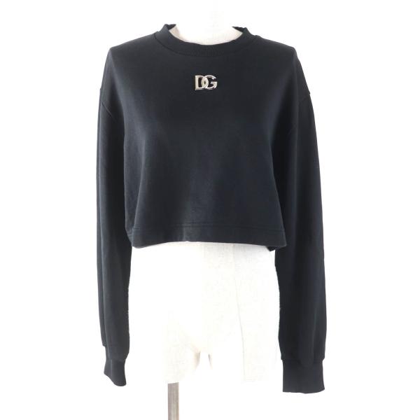 美品★DOLCE&amp;GABBANA ドルチェ＆ガッバーナ F9N80Z コットン100％ DGプレート...