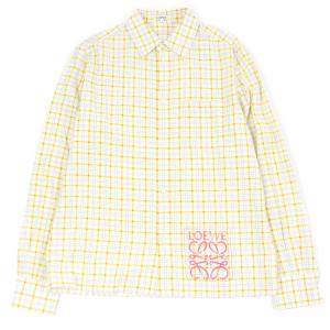 LOEWE（ロエベ） 21AW CHECK OVERSIZED SHIRTS チェック総柄 オーバー