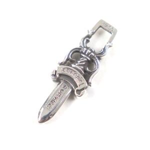 極美品▼CHROME HEARTS クロムハーツ ダガーペンダントトップ 925 オールドモデル シルバー 重量11.6g メンズ レディース アクセサリー