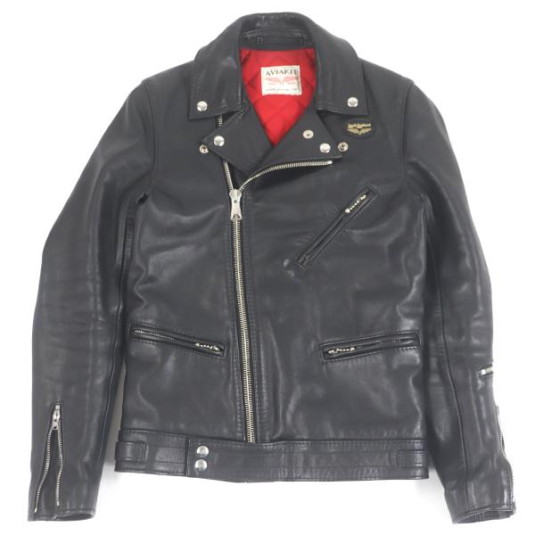 美品□Lewis Leathers ルイスレザー サイクロン タイトフィット レザー ダブルライダー...