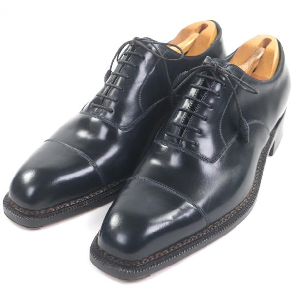 未使用品▼Silvano Lattanzi シルバノラッタンジ コードバン ストレートチップ レース...
