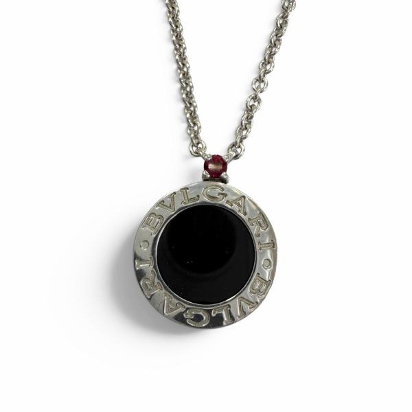 美品☆BVLGARI ブルガリ ビーゼロワン セーブザチルドレン チャリティ ネックレス 925 オ...