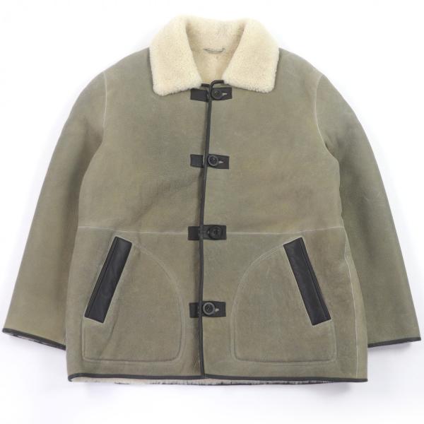 極美品□ARMA アルマ ALINO 羊革 Merino Curly Crispy リバーシブル フ...