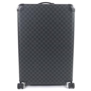 美品▼ルイヴィトン N41646 ダミエグラフィット ホライゾン70 TSAロック搭載 4輪 スーツケース ウッスホライゾンカバー付き 定価583000円