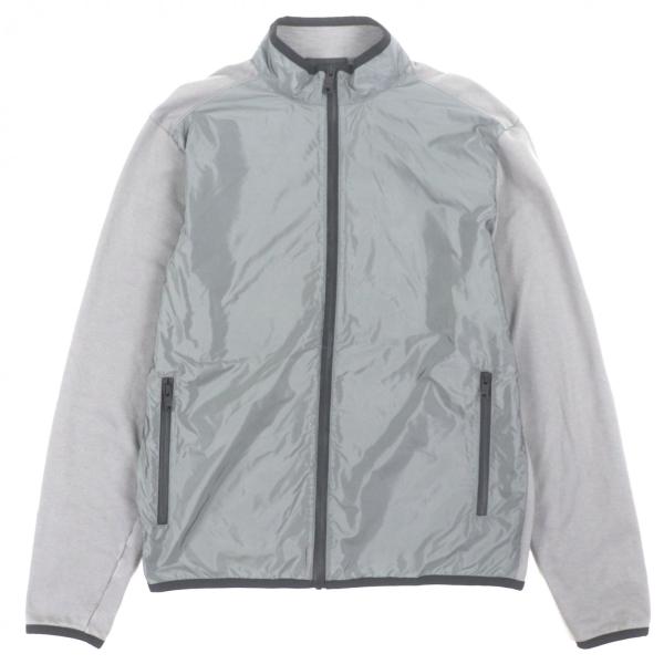 美品▼PRADA プラダ SJC547 スタンドカラー 切替デザイン ZIP トラックジャケット ブ...