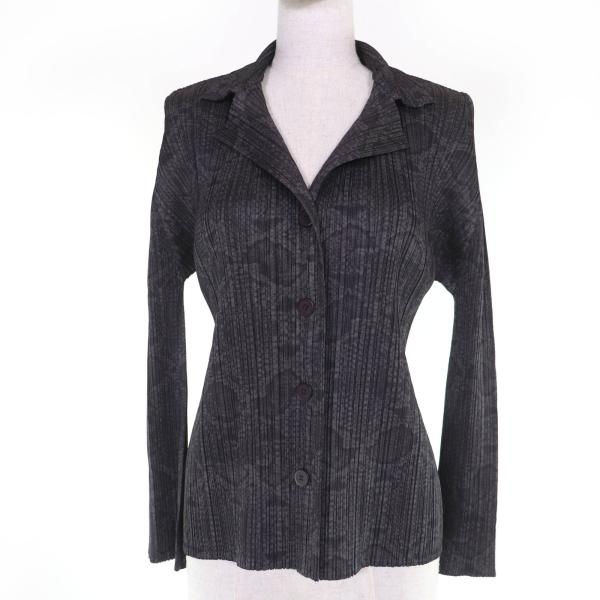 極美品☆PLEATS PLEASE プリーツプリーズ イッセイミヤケ PP33-JD832 パイソン...