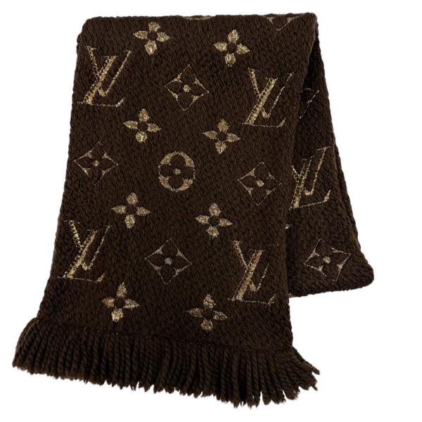 美品☆LOUIS VUITTON ルイヴィトン M71383 エシャルプ ロゴマニア シャイン ウー...