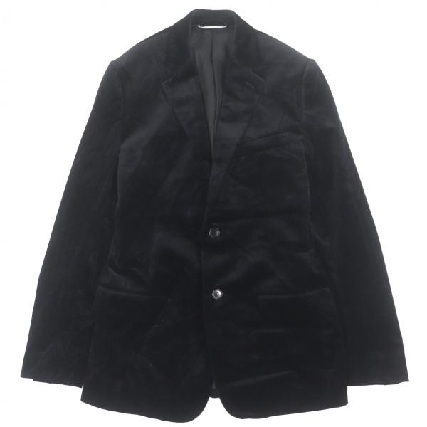 極美品▼DIOR ディオール オム 923C216A454 ロゴ入ボタン ベロア シングルジャケット...