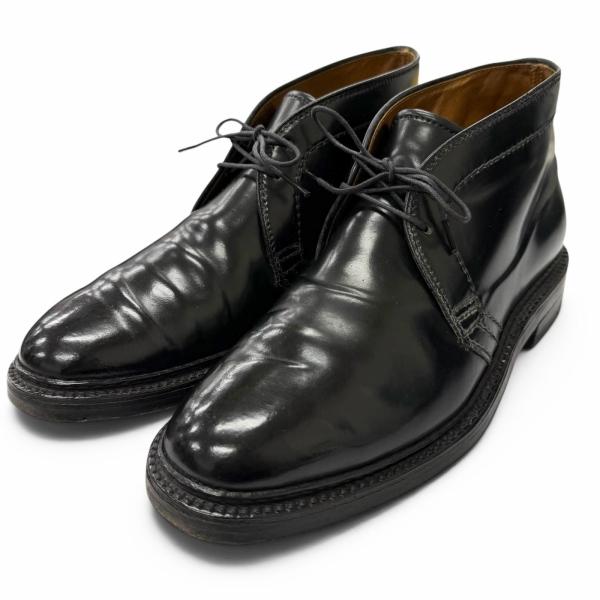 美品□ALDEN オールデン 1340 コードバン レザー レースアップ チャッカブーツ アンクルブ...