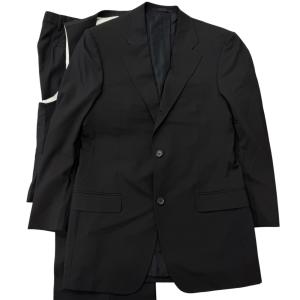 美品□YVES SAINT LAURENT イヴ・サンローラン ヴィンテージ 166940 トムフォード期 リヴゴーシュ ビッグYSL スリーピーススーツ 48/46